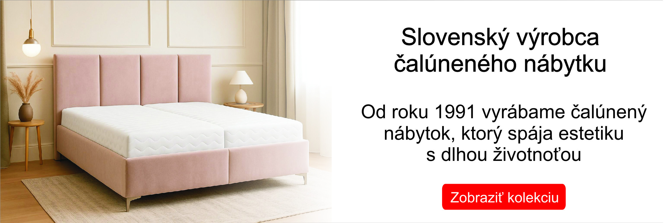 Postele, váľandy a pohovky vyrábané na objednávku.